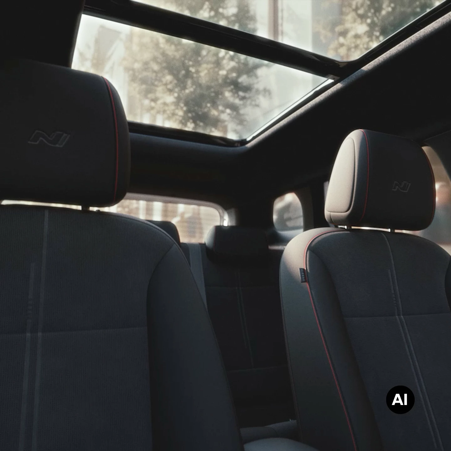 Sièges avant et toit ouvrant du nouveau Hyundai BAYON
