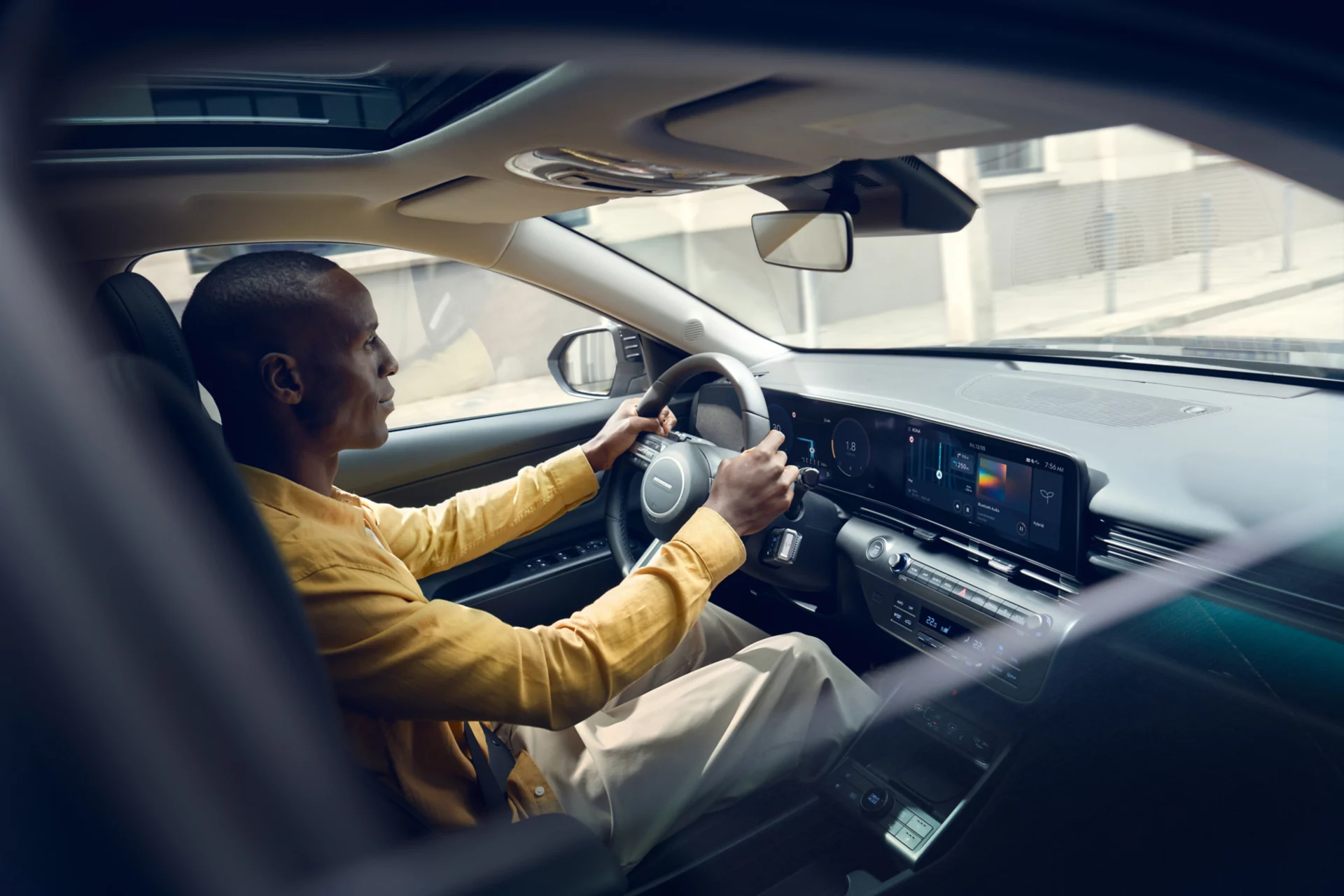 Au volant du Hyundai KONA Hybrid