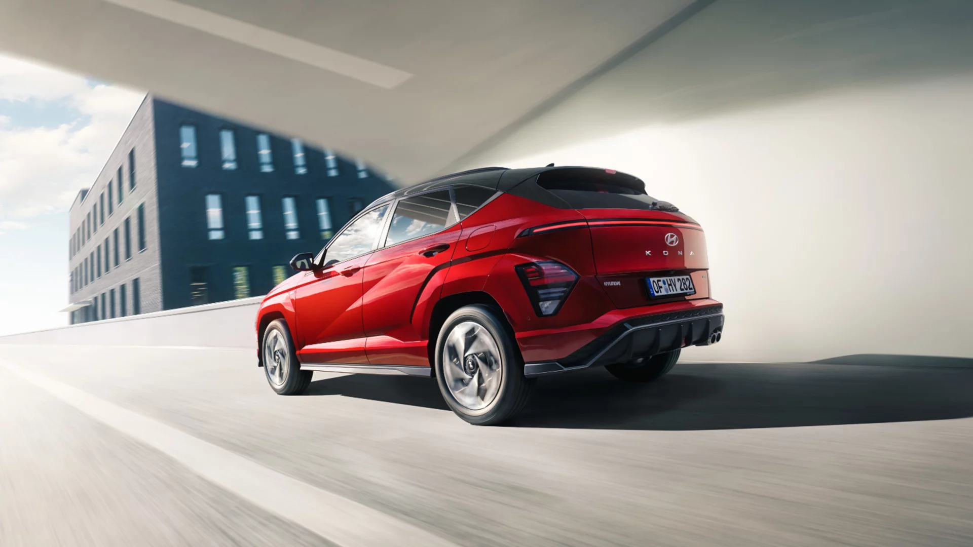 Hyundai KONA N Line rouge