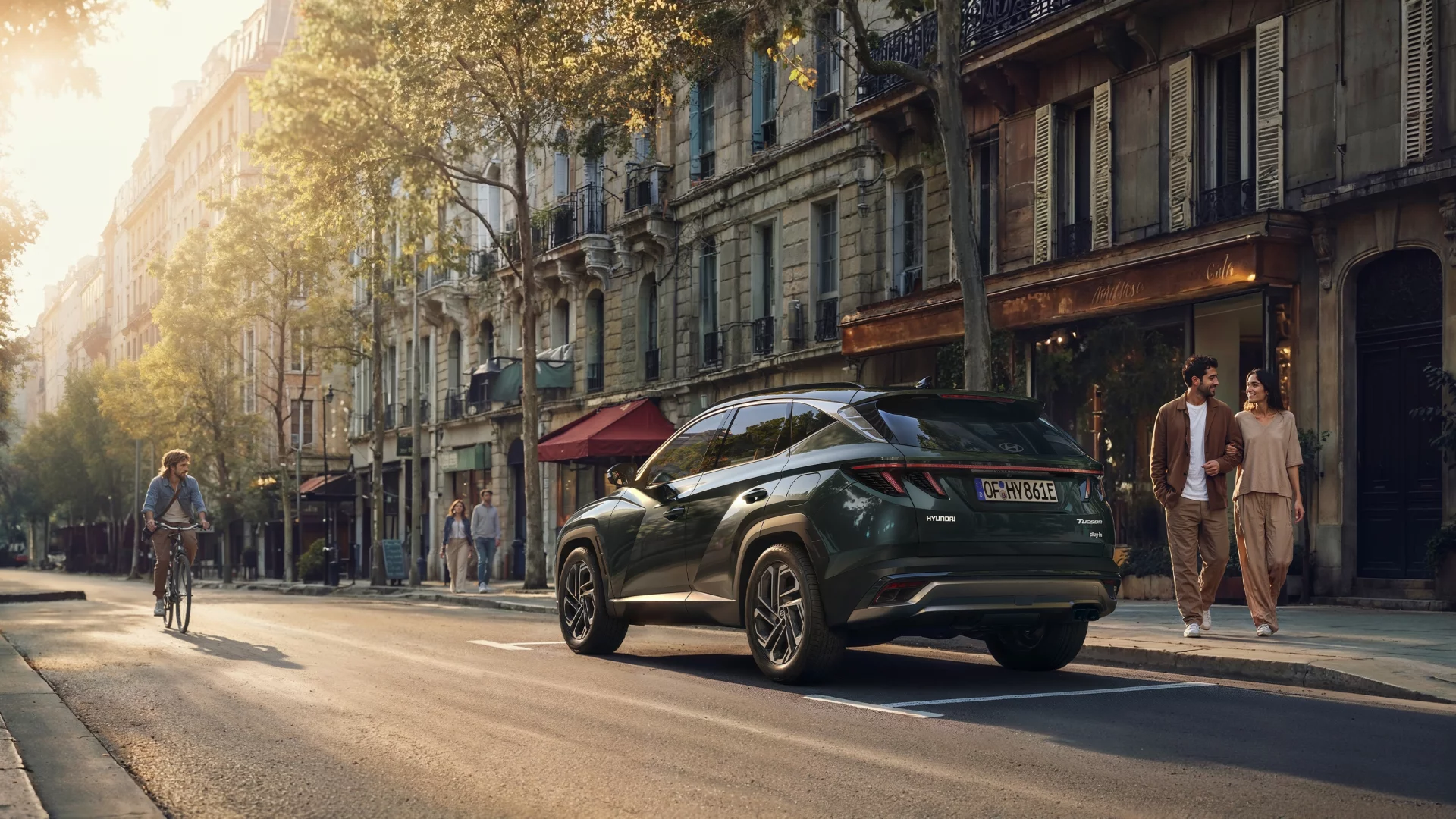 Hyundai TUCSON en ville