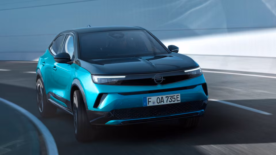 Opel Mokka Electric sur la route
