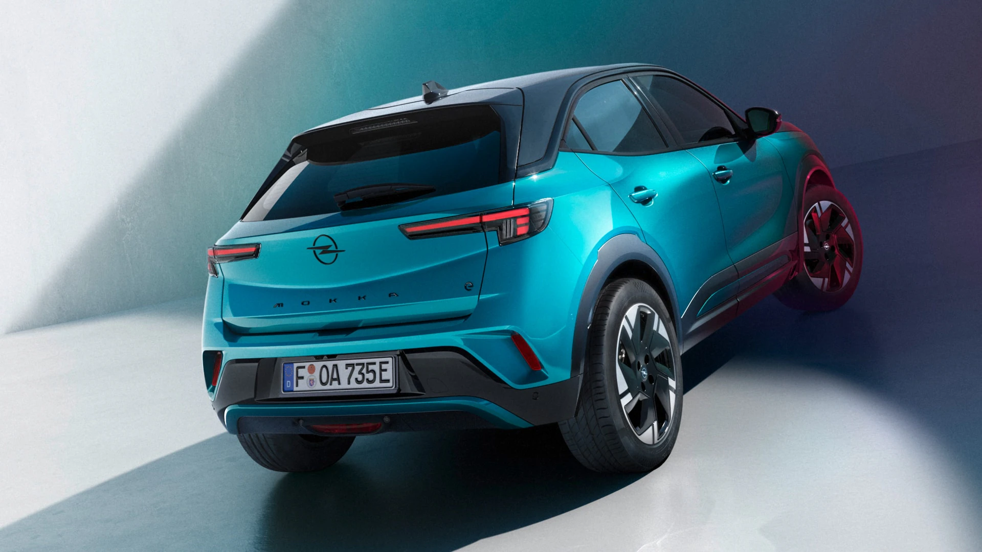 Opel Mokka turquoise