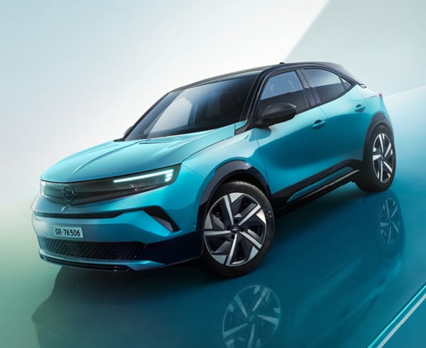 Opel Mokka VIVA turquoise vu de face